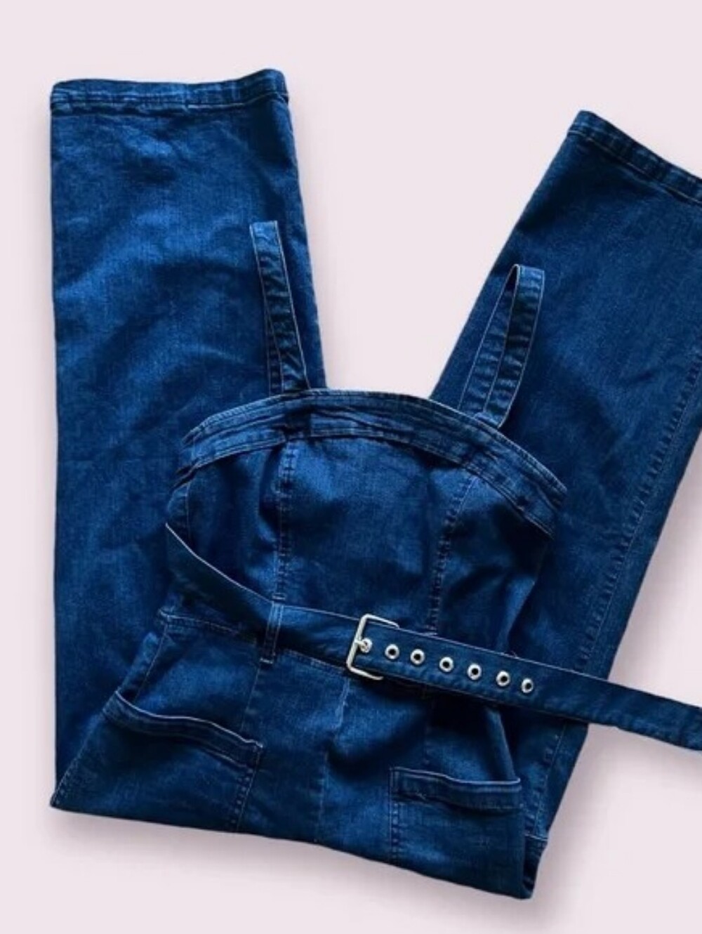 Charlotte Russe Denim Jumpsuit